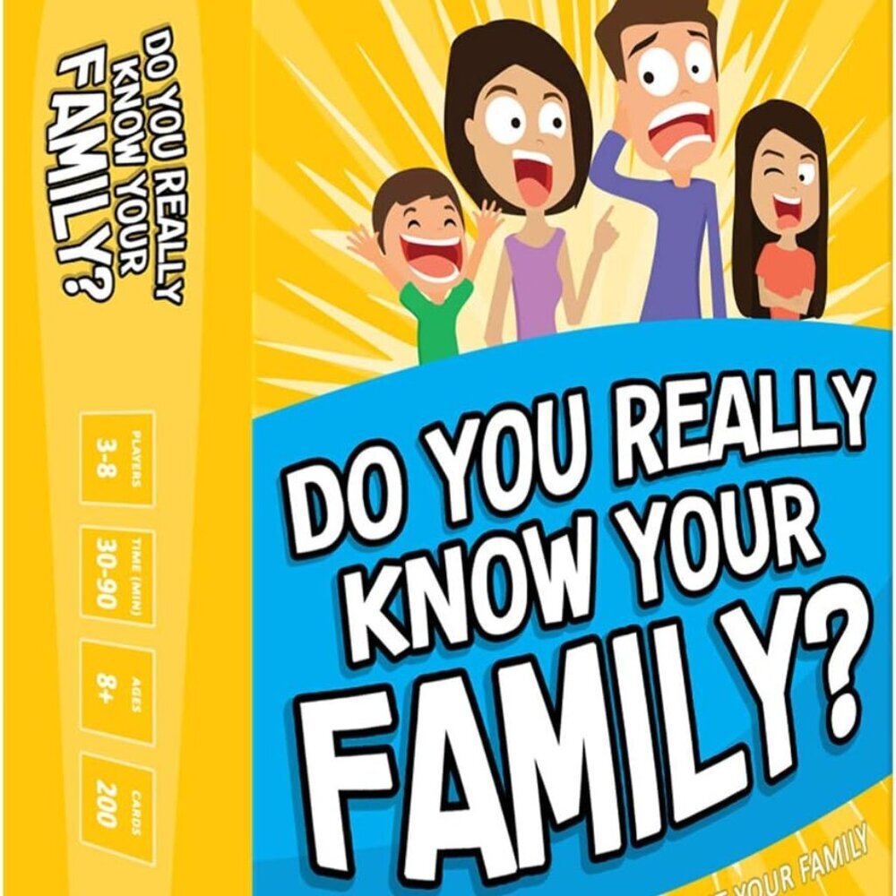 A Fun Family Game Filled with Conversation Starters and Challenges - Great for K